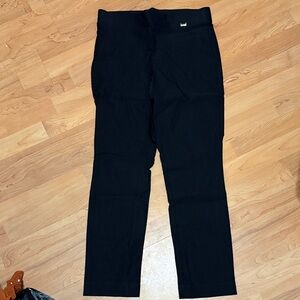 Anne Klein Black Men’s Dress Pants with Stretch Waistband